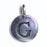 Letter "G" Charm - Antique Silver Plate