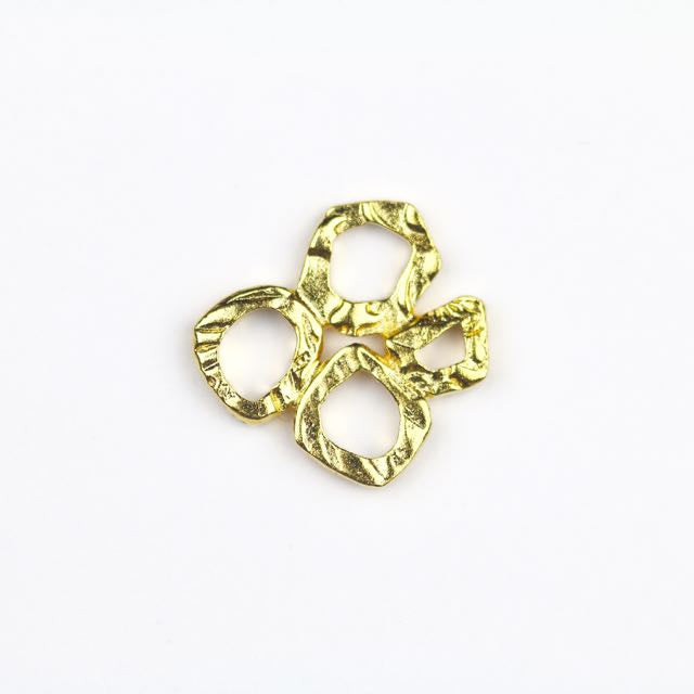 INTERMIX 4 Ring Link - Gold Plate