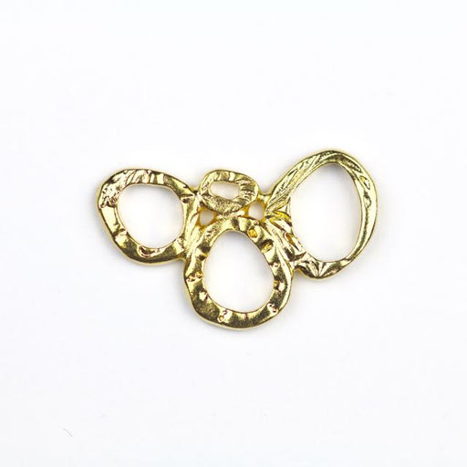 INTERMIX 3 Ring Link - Gold Plate