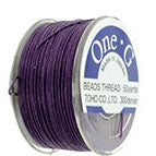 TOHO One-G Size 0 Beading Thread - Purple