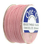 TOHO One-G Size 0 Beading Thread - Pink