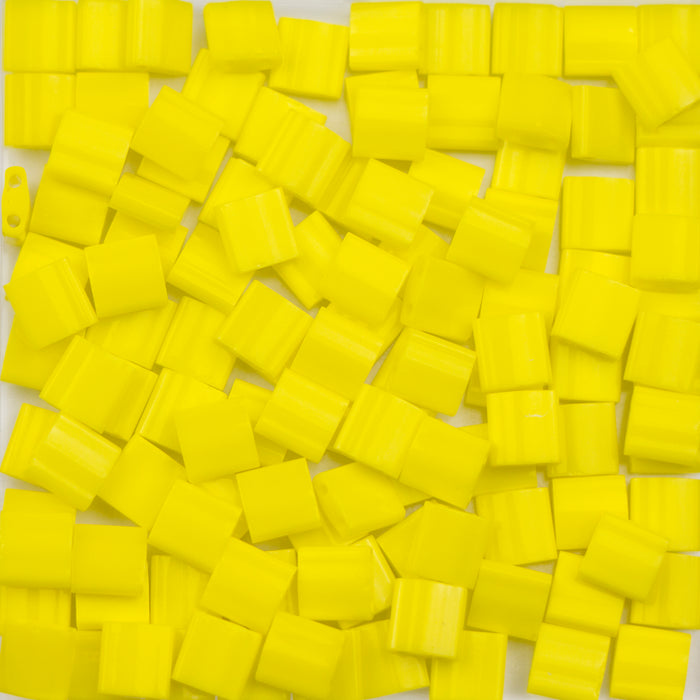 Miyuki TILA Beads - Opaque Yellow