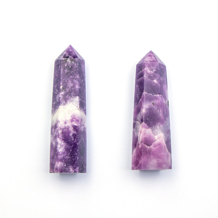 Medium Crystal Tower - Matte Amethyst