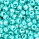 11/0 TOHO Seed Bead - Opaque-Rainbow Turquoise