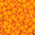 11/0 TOHO Seed Bead - Opaque-Frosted Cantelope