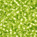 15/0 TOHO Seed Bead - Silver-Lined Lime Green