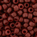 8/0 TOHO Seed Bead - Semi Glazed - Dark Red