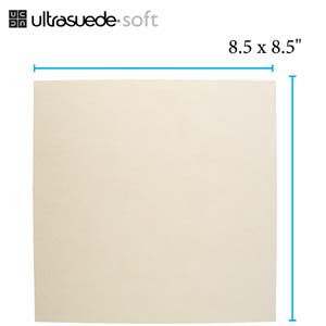 8.5" x 8.5" Ultrasuede - Sand