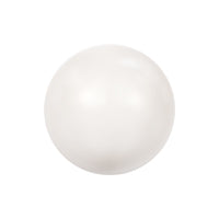 Crystal Brilliance 3mm Round Pearls - White