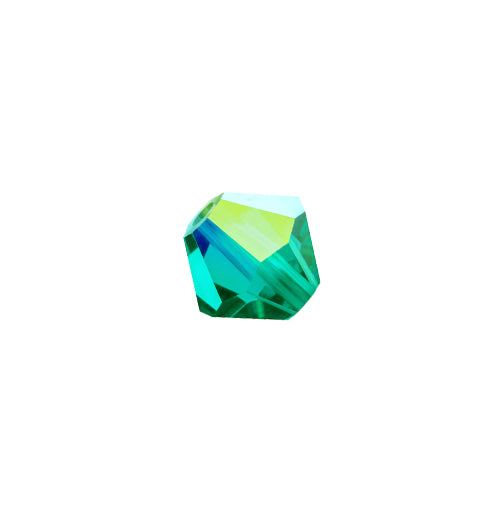 Preciosa 6mm BICONE - Emerald AB