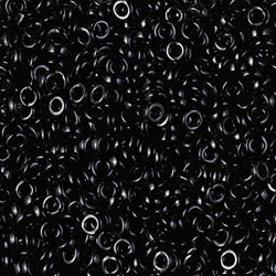 3mm Miyuki Spacer Bead - Black