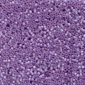 11/0 Miyuki SEED Bead - Translucent Lavender