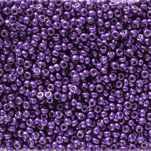 11/0 Miyuki SEED Bead - Duracoat Galvanized Lilac Night