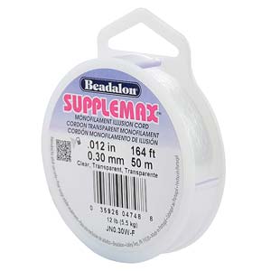 Supplemax 0.30mm (.012 in.) Clear - 50meter Spool