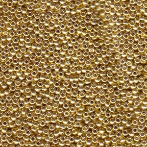 11/0 Miyuki SEED Bead Pack - Galvanized Gold