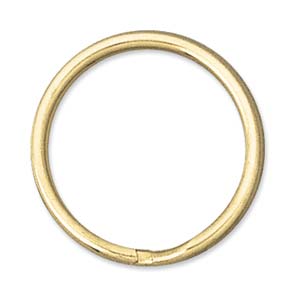 24mm Split Rings - Gold Plate
