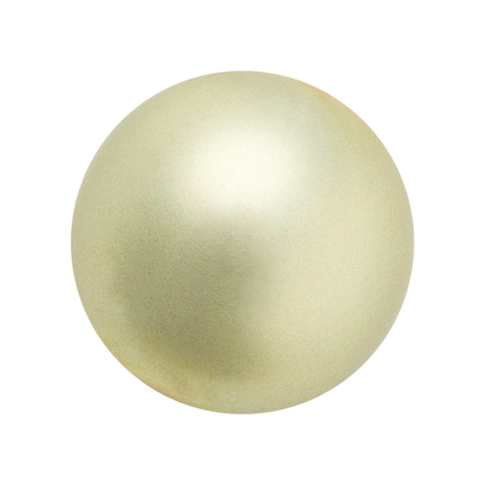 Preciosa 8mm Round Pearls - Light Green